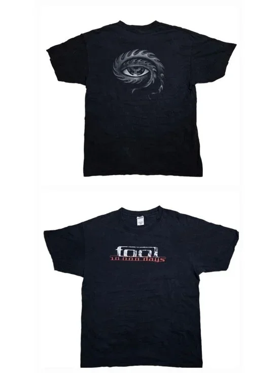Vtg 2005 Tool 10000 Days Band Tee T Shirt XL Y2K Metal Rock Promo - Picture 1 of 7